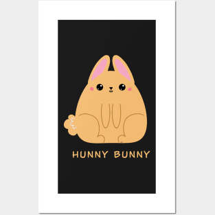 Hunny Bunny - a cute bunny rabbit perfect for Easter., Posters and Art